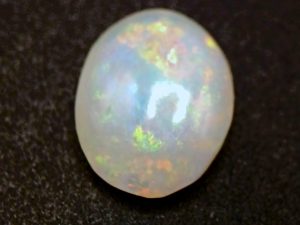 Brightly colored Coober Pedy semi-crystal precious opal